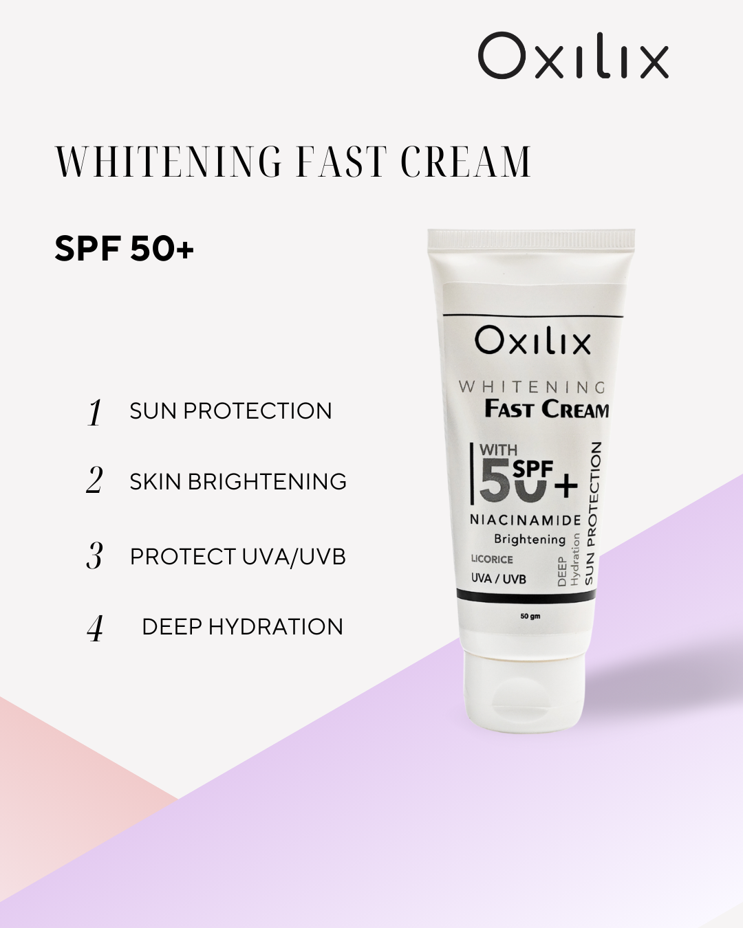 Oxilix Brightening & Protection Combo – Get Face Wash FREE!